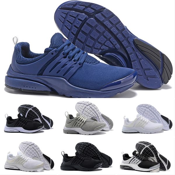 

2018 New PRESTO 5 BR QS Breathe Black White Mens Shoes Women Running Shoe Hot Off For Men Sports Walking Training Designer Air Sneakers