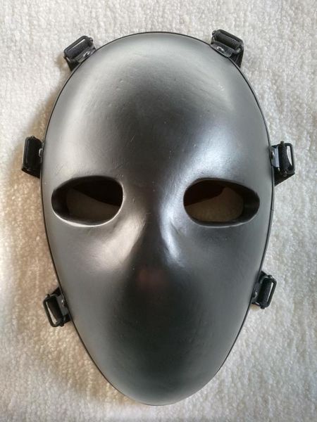 

nij iiia aramid full face bulletproof mask, ballistic face mask, Silver