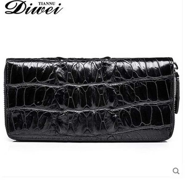 

diwei male odile wallet leather wallet leather long clutches large capacity one zipper odile skin men bag