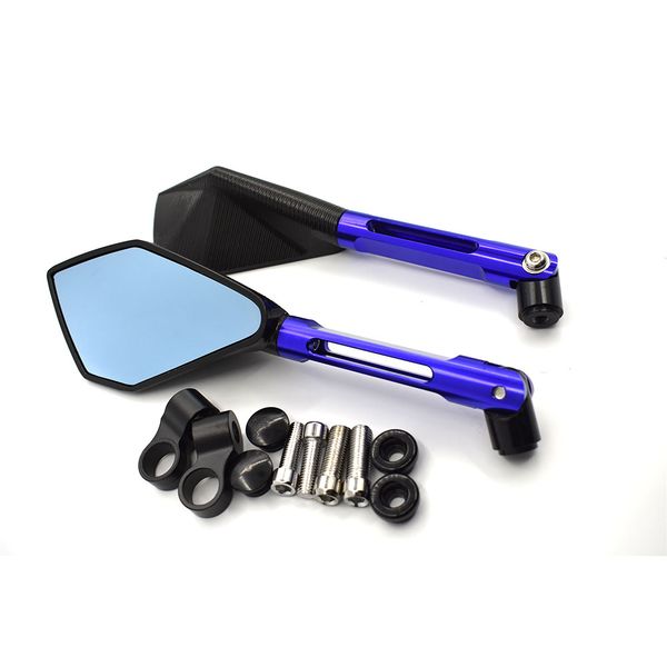 

Для мото мотоцикл зеркала боковые зеркала заднего вида для Yamaha YZF R6 R3 R1 FZ6 MT09 MT07 XJR 13