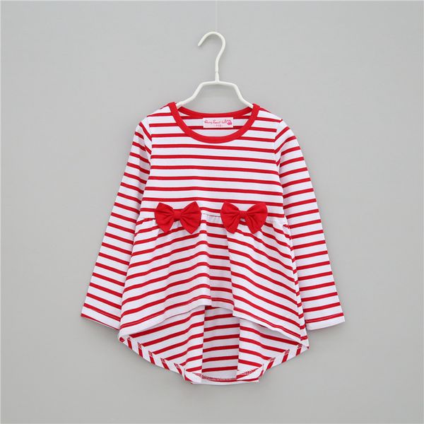 GridNN A-Line Dress-Toddler Kids Baby Girls Clothes Sleeveless Navy Bowknot Patchwork Party Princess Dresses
