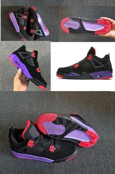 

дети большой мальчик обувь 4 4s баскетбольная обувь мужчины чистые деньги роялти б