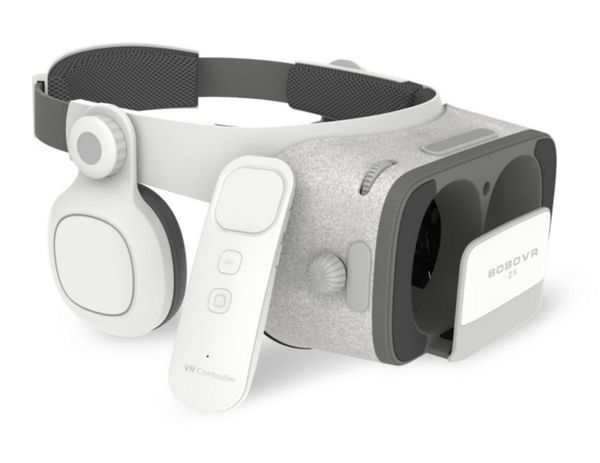 YENI Küresel Sürüm BOBOVR Z5 Sanal Gerçeklik Kulaklık VR Kutusu 3D gözlük Daydream akıllı telefonlar için Karton GamePad kontrolü ile Tam paket