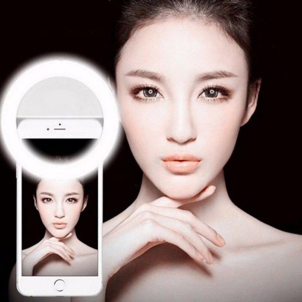 Selfie Ring Light Portable Flash Led Camera Phone Photography