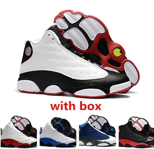 

13s black cat he got game bred men basketball shoes 13s sneaker sports shoes ing