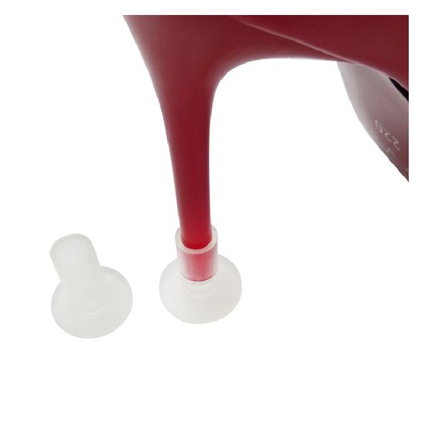 

woman shoes high heel sers protector, White;pink