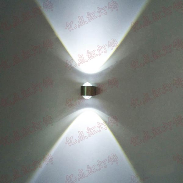 

LED Crystal Wall Light Living Room Wall Light Bedroom Bedside Lamp Bar KTV Spotlight Aisle Lights Up Down Lighting