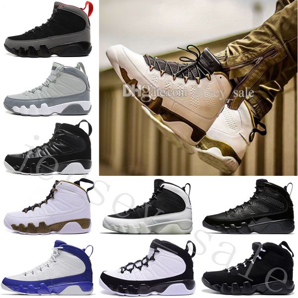 

2018 new 9 ix men basketball shoes white athletics sneakers mens trainers 9s basket ball sport outdoor designer shoes size us 7-13