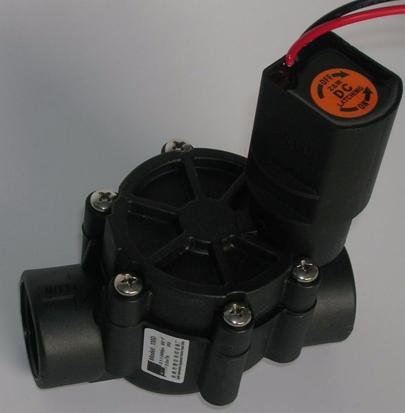 

irrigation system z&w(zanchen) 100d 1" in-line automatic sprinkler valve 9v dc latching