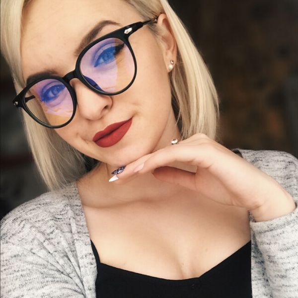

clear glasses frame anti blue light glasses women fake glasses pink optical eyeglasses frame transparent oculos, Black