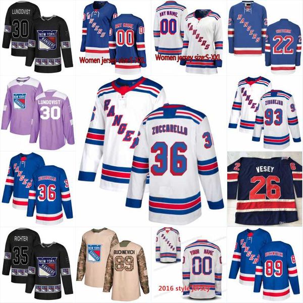 

New Season New york Rangers Jersey 42 Brendan Smith 18 Marc Staal 40 Alexandar Georgiev 30 Henrik Lundqvist Hockey Jerseys