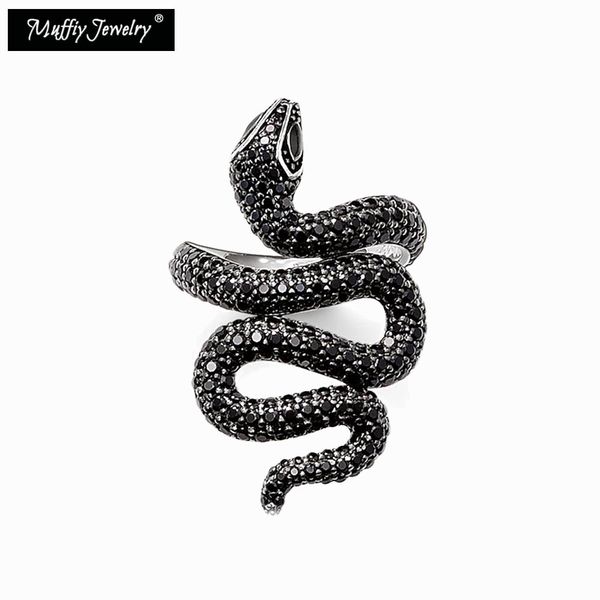 

black snake pave ring,style glam fashion good jewelry for women,2017 ts gift in 925 sterling silver,super deals, Golden;silver