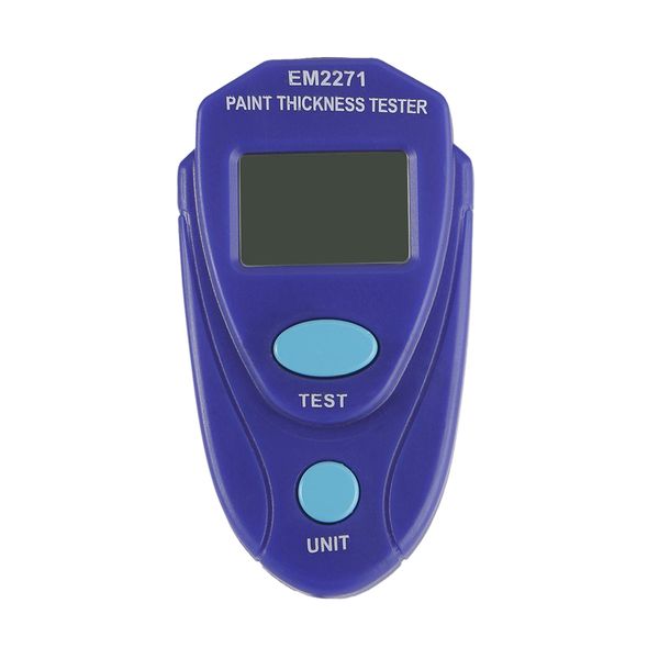 Tester di Spessore della Vernice Digitale Calibro di Spessore per Mini Display LCD Strumento per Test del Misuratore di Spessore del Rivestimento per Auto