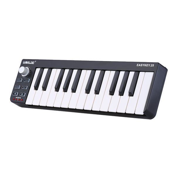 

easykey.25 portable keyboard mini 25-key usb midi controller
