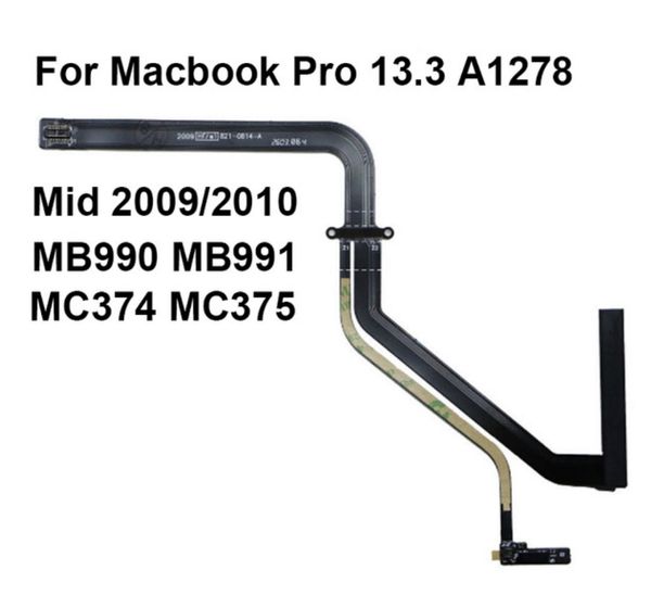 Ноутбук Компьютерные кабели замены жесткого диска HDD кабель для MacBook Pro 13 '' A1278 VC945 MC374 821-0814-A 2009-2010