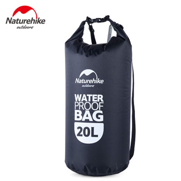 

naturehike new 20l waterproof swimming bags combo dry wet bag outdoor sports gym bag for men women drifting rafting swimming