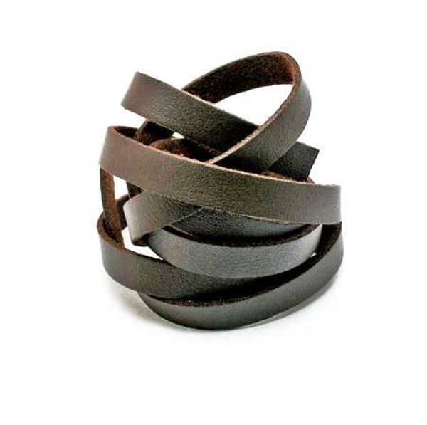 

dark brown 1m 8mm flat faux suede korean velvet leather cord string rope thread jewelry findings fxu004-02dbr, Silver
