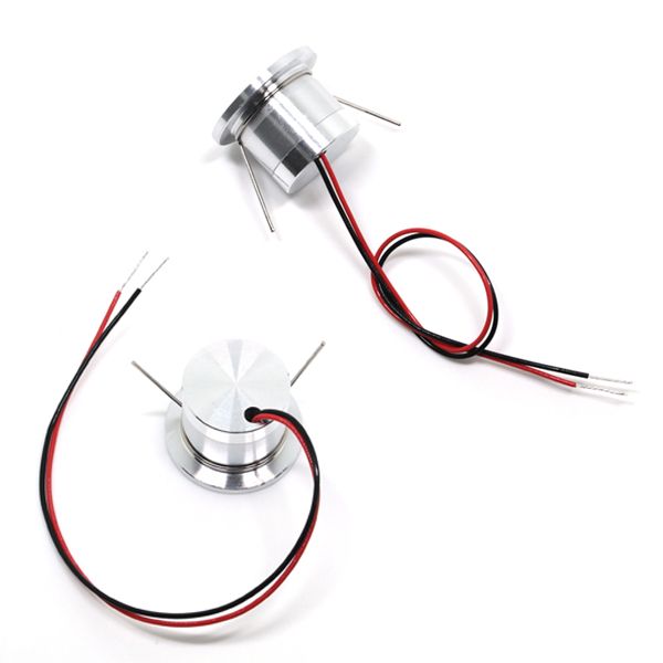 

15 шт. 1 вт 100lm dc12v 80ra 25 мм 30 градусов мини светодиодный прожектор лампа ce rohs шкаф украшения дисплей лампа