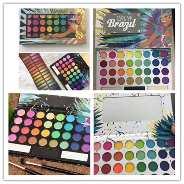 

12pc dhl new arrival makeup palette 35color eye hadow take me back to brazil eye hadow palette black edition