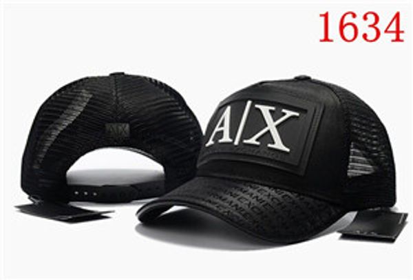 

Горячая Новая мода AX Шляпы марка Сотни ремешок Назад Мужчины Женщины Bone Snapback Hat Ре
