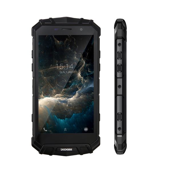 

real ip68 doogee s60 wireless charge 5580mah 12v2a quick charge 5.2'' fhd helio p25 octa core 6gb 64gb smartphone 21.0mp camera