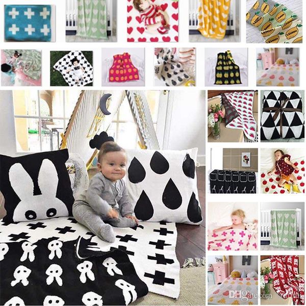 

pineapple knitted blankets baby newborn cartoon air condition blanket clouds sheet quilts children bed sofa sheet blankets gifts wx9-230