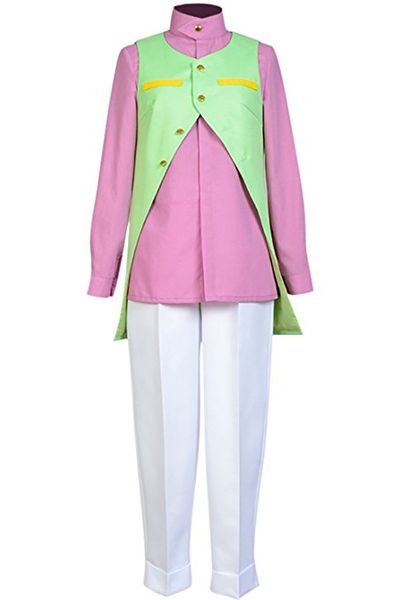 

причудливое приключение jojo rohan kishibe косплей костюм, Black