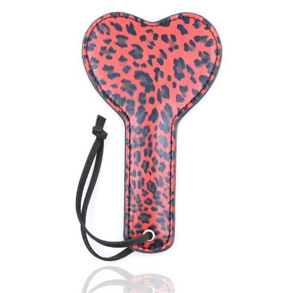 

leopard handcuffs #r56jouets sexuelstoys restraint paddle 5 set set whip mouth gift gag blinder for adults taojw, Red;black