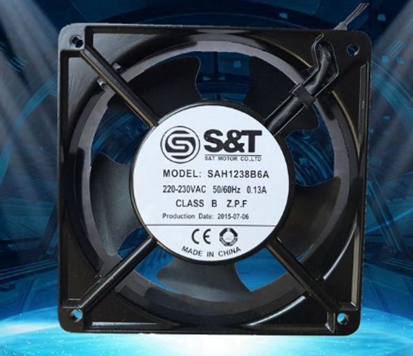 

100% tested work perfect fors&t 12038 220v 0.13a sah1238s6a 12cm fan