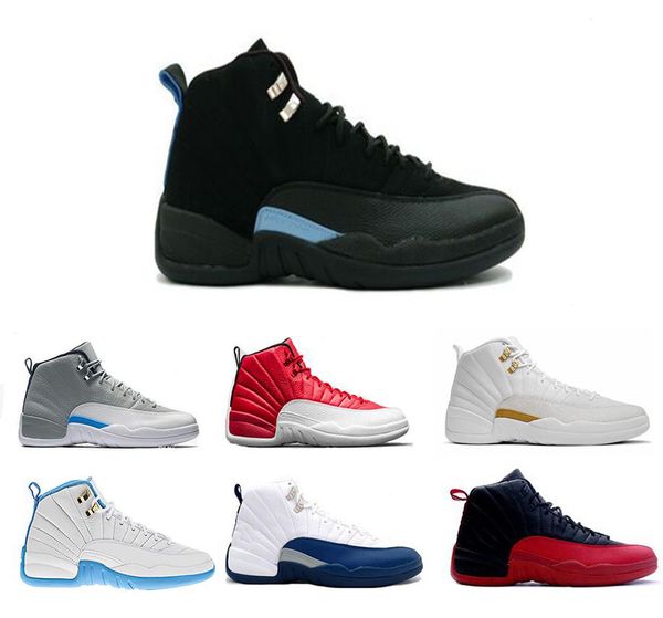 

Классический баскетбол обувь дешевые 12 кроссовки такси ОВО Белый грипп игры плей