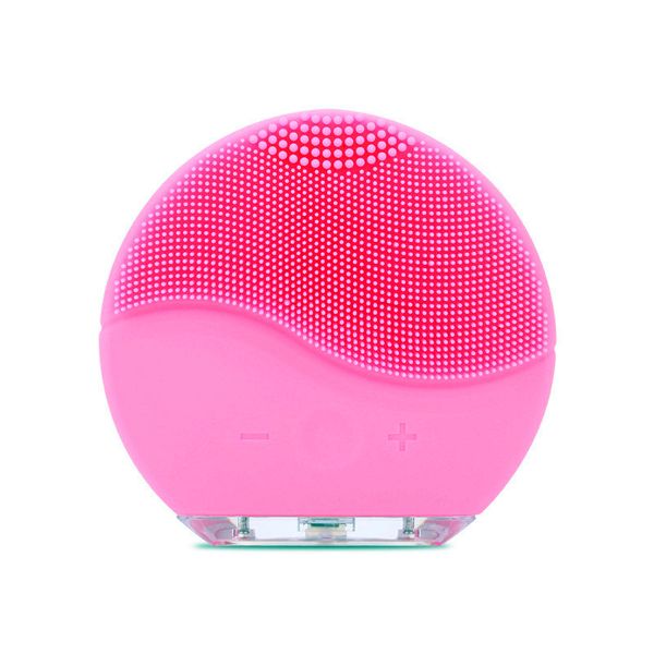 

Waterproof ilicone ultra onic face clean ing in trument blackhead removal device rechargeable facial cleaner machine