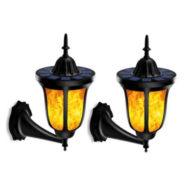 Laterne Garten Flackernde Flammenlampe Deko Led Lichts Taschenlampe Fur Camping Balustrade Lv
