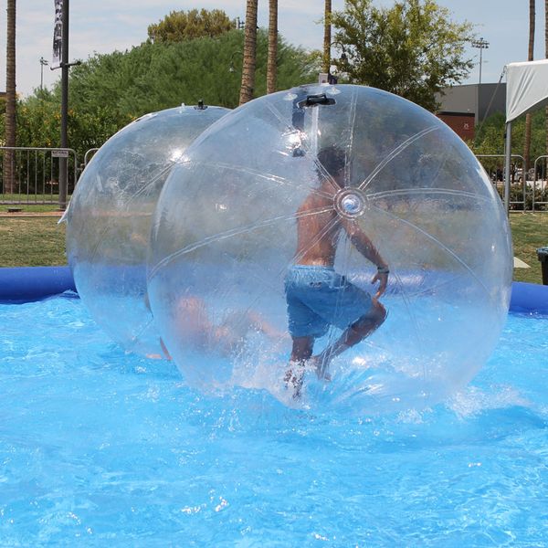 

express shipping good quality 2m diameter inflatable ball wholesale colorful water bubble ball,water walking ball,water ball