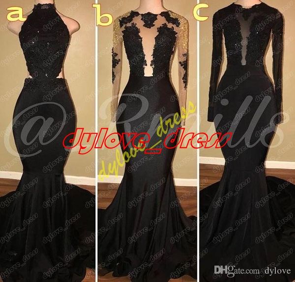 

2021 black prom dresses plus size mermaid evening dresses abendkleider
