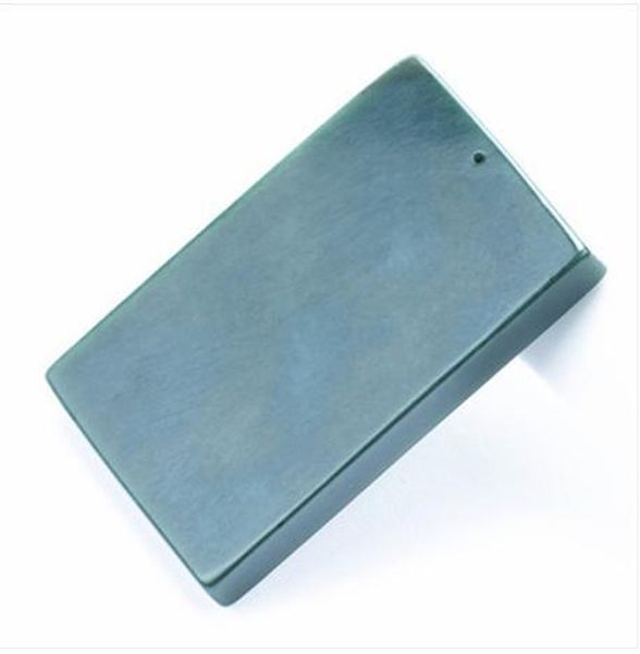 

authentic hetian jade safe cards jade lumbar hang large nephrite, Silver