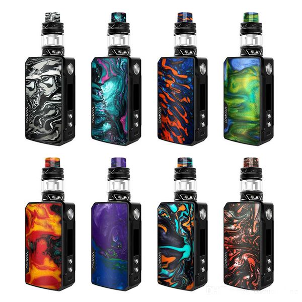 

Аутентичные Voopoo перетащить 2 Kit 177w TC Box Mod с Uforce T2 танк ген чип инновационный режим FIT U2 N3 сетки катушки