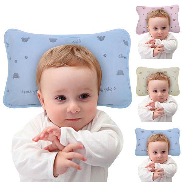 Baby Cartoon Pillow Sleeping Positioner Soft Breathable Baby