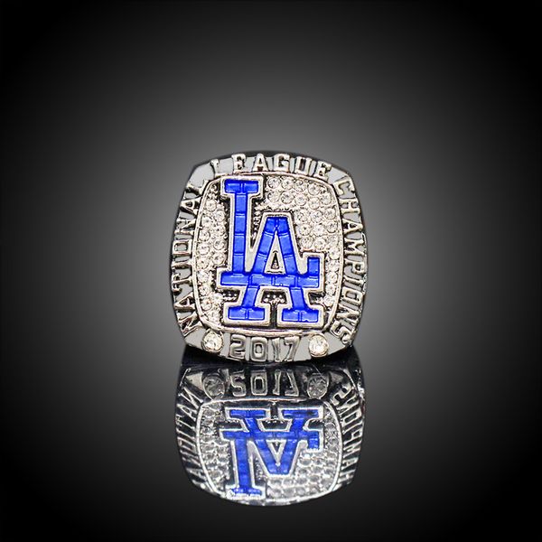 

2017 Dodgers Чемпионат кольца для любителей женщин коллекция сплава кольца с коробкой