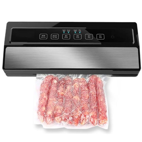 

vacuum sealer fully automatic portable household food wet dry 220v 110w 36.6x14.2x6.7cm packaging machine sealing llfa