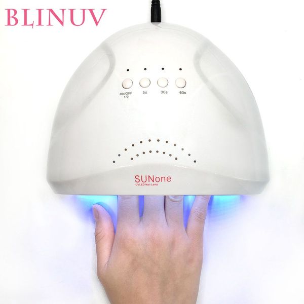 

blinuv 48w uv light nail dryer sunone professional manicure led uv dryer lamp curing all nail gel polish lcd display art