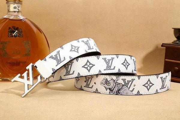 

Brand belt Fashion brand belt leather designer luxury high quality lion clip men's and women's luxury belt