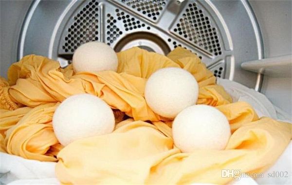 

wool material dry ball reduce wrinkles reusable natural fabric soft anti static felt washing dryer balls good quality 2 2tj ii