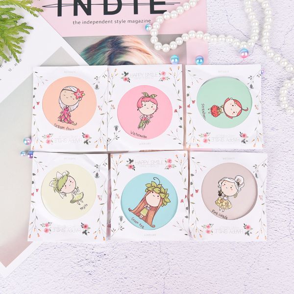 

lovely girl mini pocket makeup cosmetic compact mirrors friut design round mirror espelho de maquiagem espejos de bolsillo