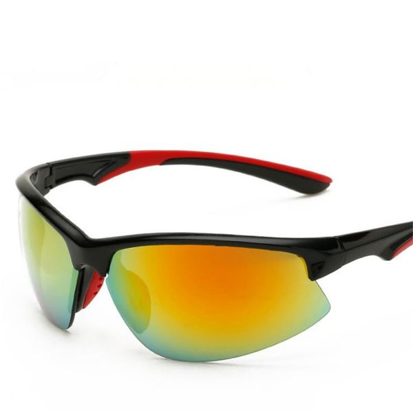 

мода женщины мужчины спорт ночного видения очки открытый вождения солнцезащитные очки ветрозащитный велоспорт очки очки унисекс очки, White;black