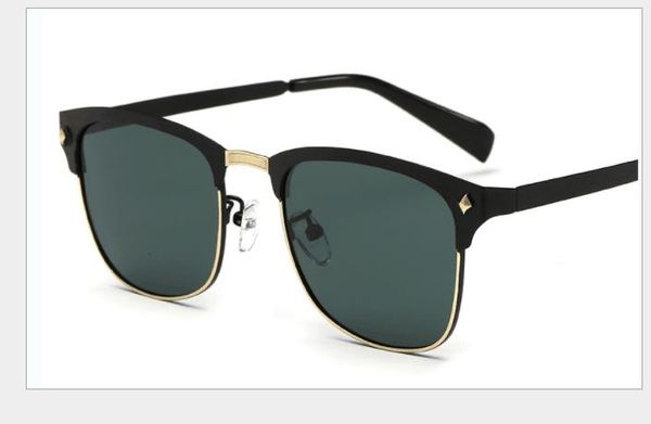 

hd color film, male ladies sunglasses, sunglasses driver, mirror, polarizing driving mirror, White;black