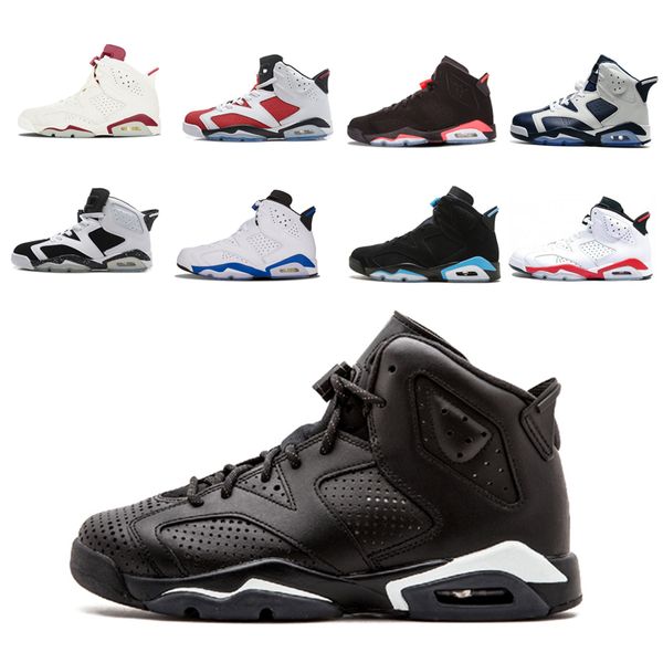 

designer 6 6s black cat sport blue basketball shoes for mens classic men black cat carmine angry bull trainer oreo sport sneakers