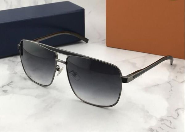 

new fashion classic sunglasses attitude sunglasses gold frame square metal frame vintage style outdoor design classical model 0549 with box, White;black