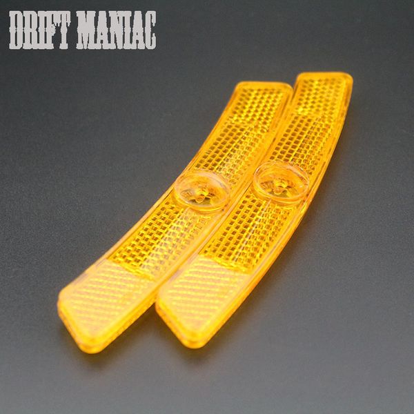 

drift maniac 2 pairs bicycle warning light mtb road bike cycing wheel rim spoke reflective reflector bicycle accessories