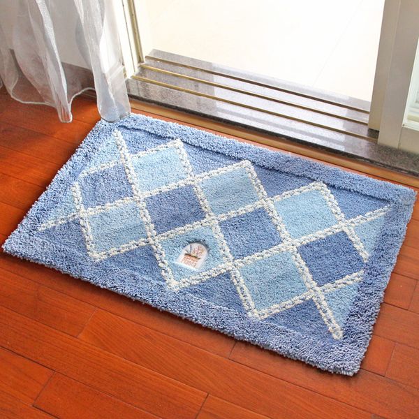 Bath Mats Door Bathroom Carpet Absorbent Slip Resistant Doormats Water Absorption Non Slip Modern Mat Doormat Hall Outdoor Furniture Chair Cushions