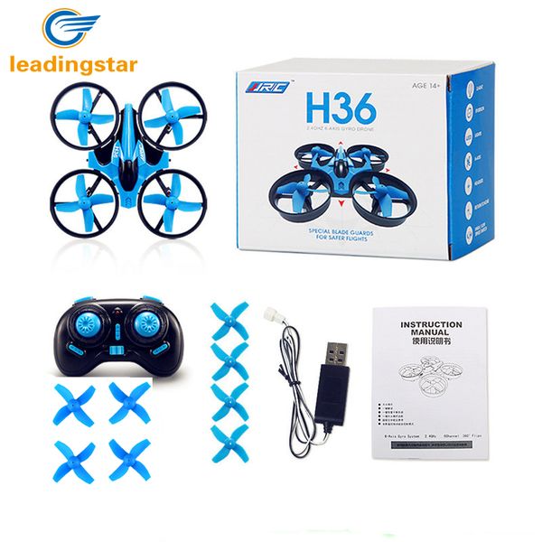 

LeadingStar JJRC H36 RC Drone Mini Dron 2.4GHz 4CH 6 Axis Gyro RC Quadcopter with Headless Mode Drones Flying Helicopter For Kid